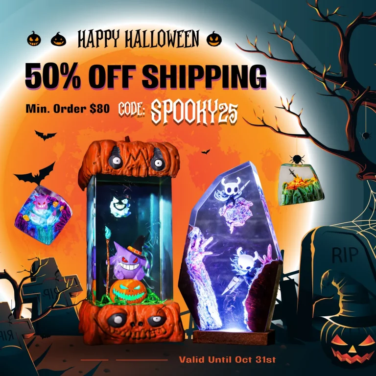 Hirosart Halloween Sale 2025 | 50% OFF Shipping on All Orders