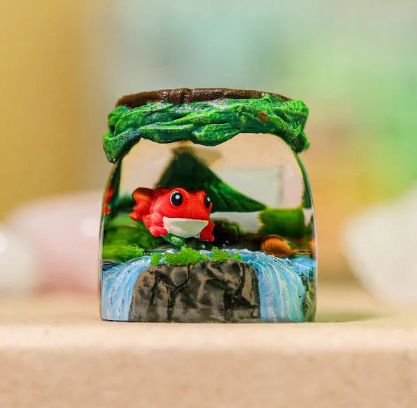 Red Toad Artisan Keycap Ver 2